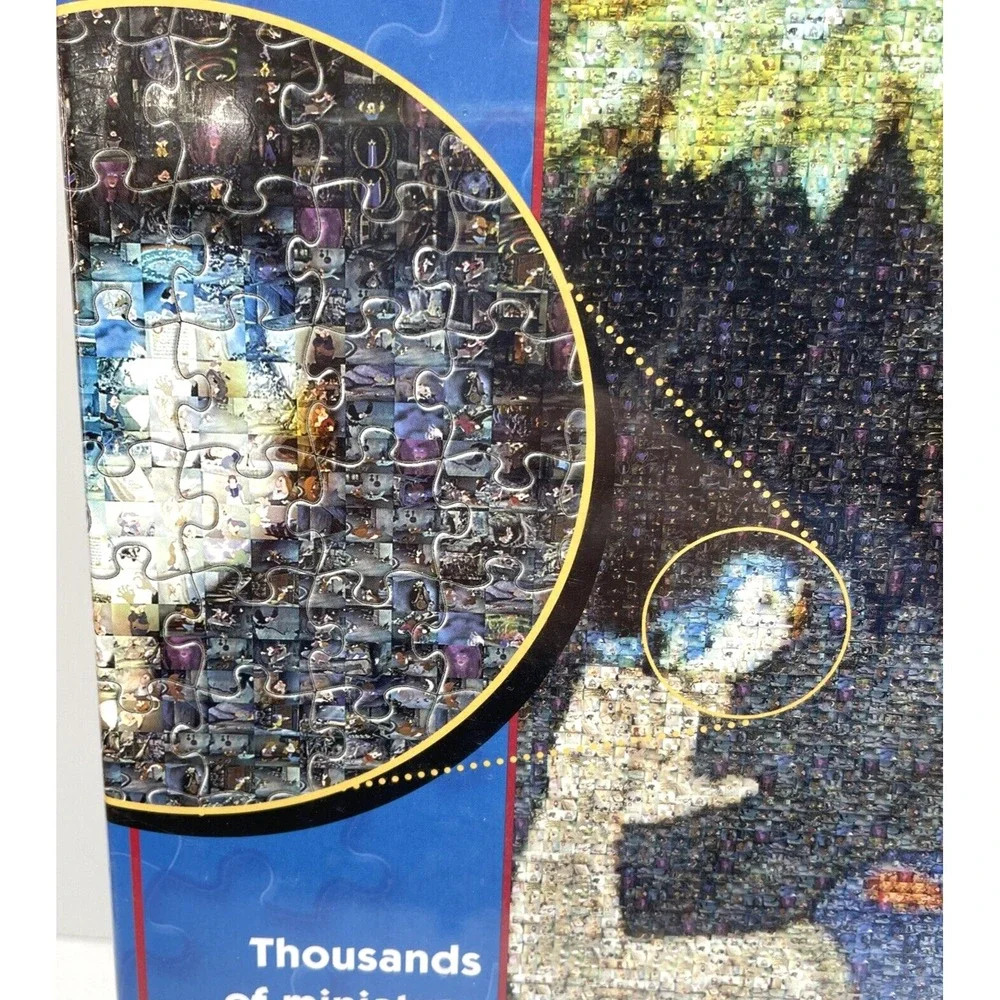 Disney Photomosaic Snow White and the Seven Dwarfs Jigsaw Puzzle 1026 Pieces NEW